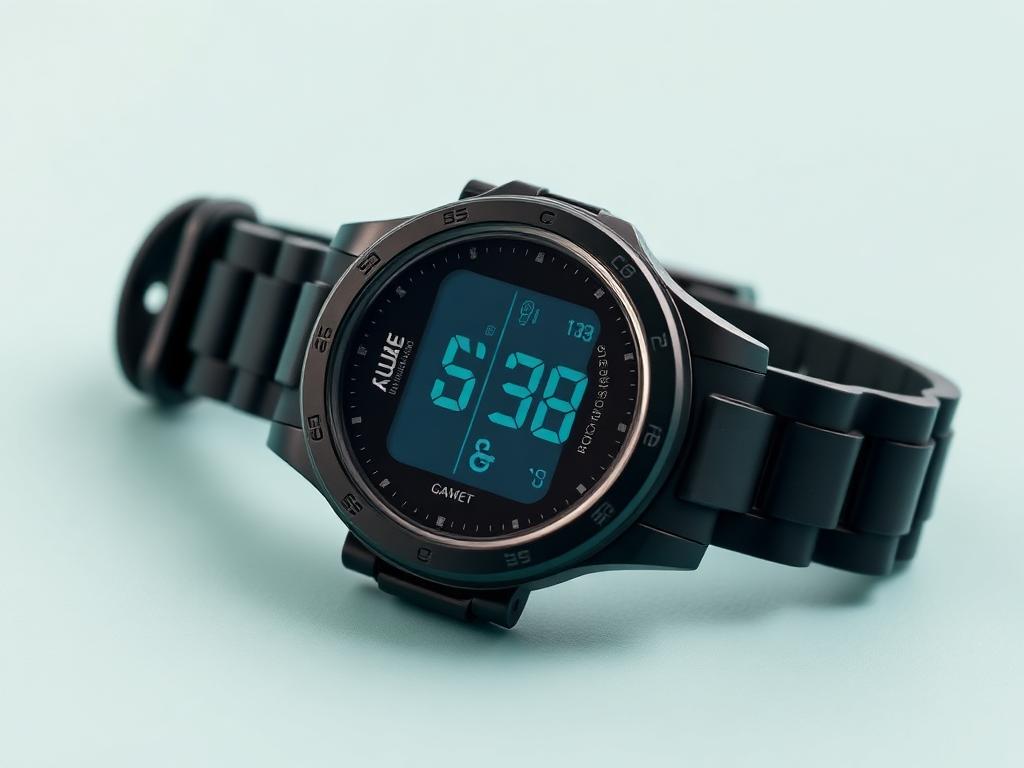 Entry-level wrist dive computer with digital display