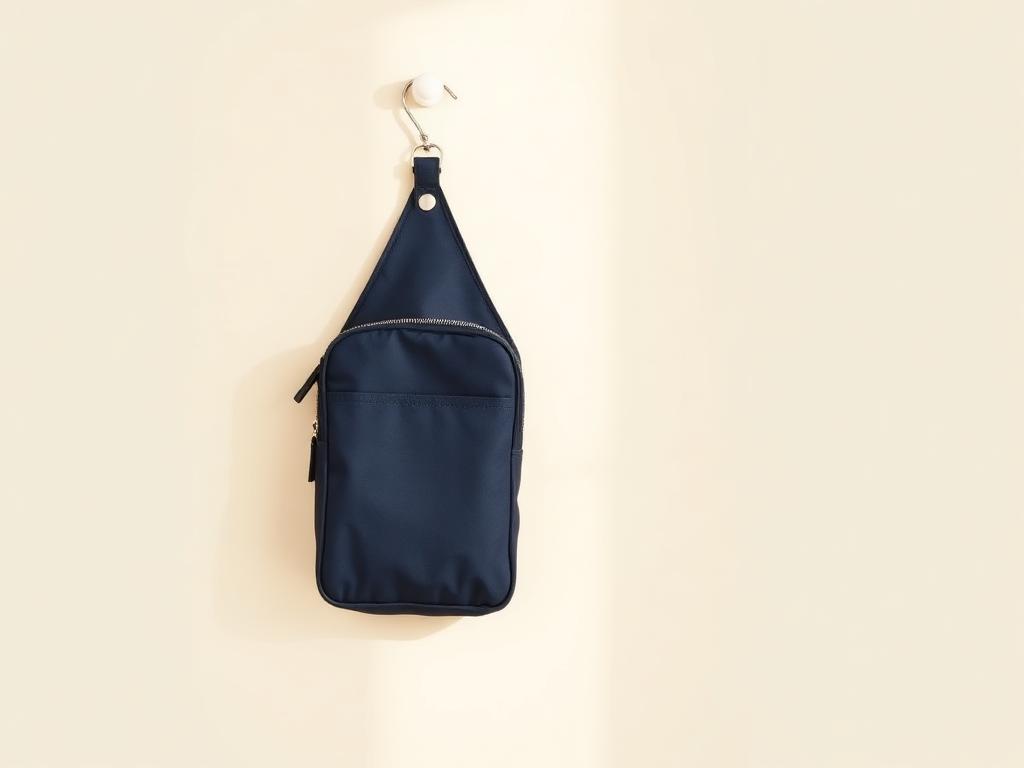 Travel toiletry bag with organized compartments
